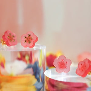 Cherry Blossom Studs - Earrings (Making Magitek)